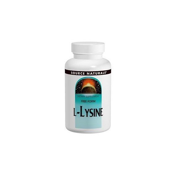 Амінокислота Лізін Source Naturals L-Lysine 1000 mg 100 Tabs