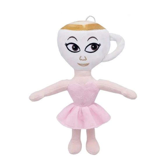 Дитяча м'яка іграшка "Ballerina Cappuccino" ZB-1206-4 серії Tralalero Tralala