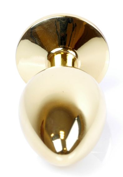 Анальний затор Boss Series - Jewellery Gold PLUG Green S, BS6400024 sexstyle | Зображення 4