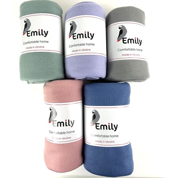 Плед Emily Levity флисовый 125х150 см розовый (94190526) | Зображення 2