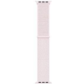 Ремінець Nylon для Apple Watch 38/40/41/42mm(ser.10) Рожевий / Pearl Pink