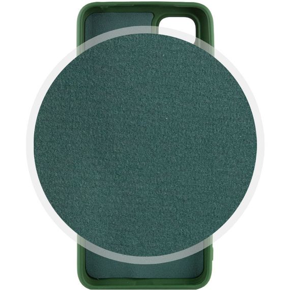 Чехол Silicone Cover Lakshmi Full Camera (AAA) для Xiaomi Redmi Note 11 (Global) / Note 11S Full camera, Зелений/Cyprus Green | Зображення 2