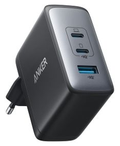 Мережевий зарядний пристрій ANKER PowerPort 736 Nano II - 100W 2xUSB-C PD & 1xPIQ GaN
