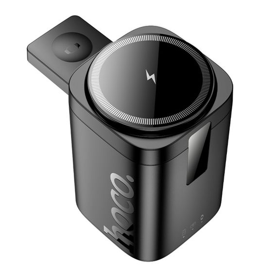 Бездротовий Зарядний пристрій Hoco CQ20 3-in-1 15 W Magnetic (iWatch) | Зображення 3