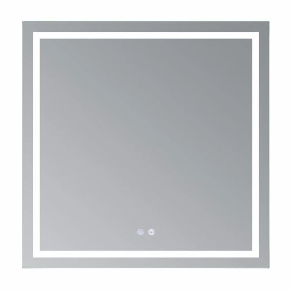 Зеркало Qtap Mideya (MI1) 800x800 с LED-подсветкой Touch, с антизапотеванием, диммером, рег. яркости QT2078NCF808048477 | Зображення 2