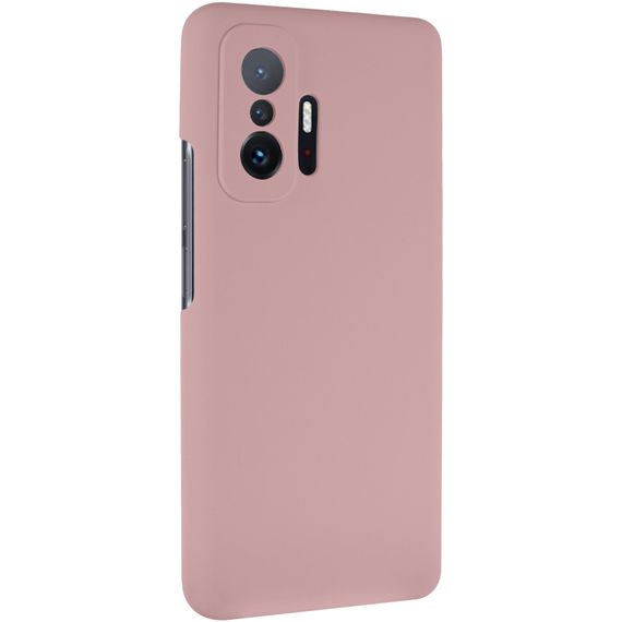 Чохол Silicone Cover Lakshmi Full Camera (AAA) для Xiaomi 11T / 11T Pro Рожевий / Pink Sand