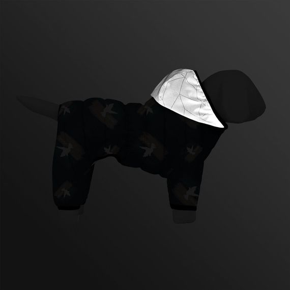 Комбінезон для собак WAUDOG Clothes малюнок "Прапор", M35, В 59-62 см, С 37-40 см | Зображення 4