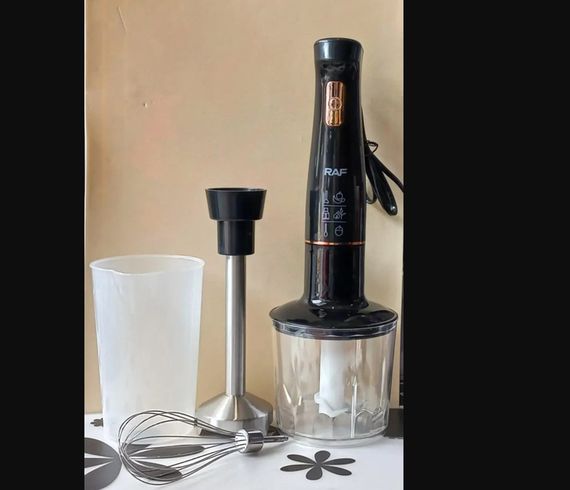 Кухонний блендер-подрібнювач 3в1 з мірною чашею та металевою ніжкою RAF R.327 (46855-R.327_502) | Зображення 2