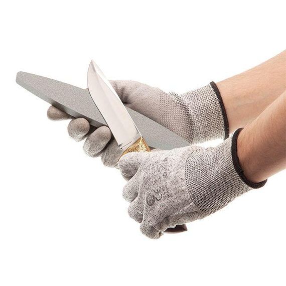 Брусок абразивний "човник" 230 * 35 * 13 мм К180 INTERTOOL HT-0550 | Зображення 1