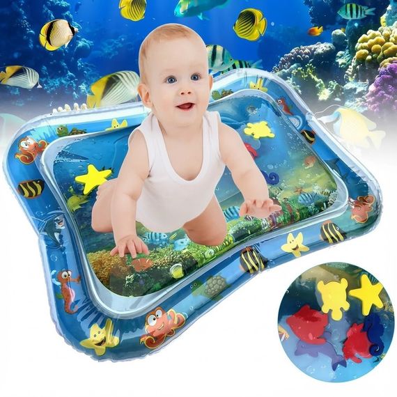 Водный детский развивающий коврик AIAIR O inflatable water play mat Надувной детский водный коврик | Зображення 3