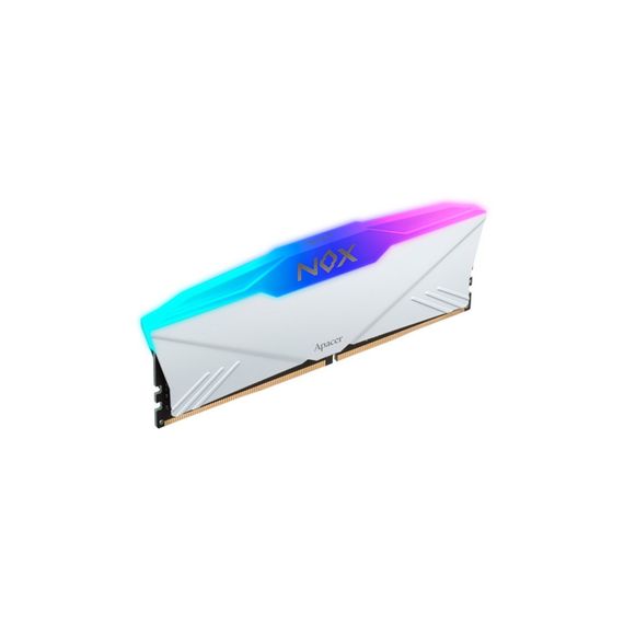 Модуль пам'яті для комп'ютера DDR4 16GB (2x8GB) 3200 MHz NOX RGB White Apacer (AH4U16G32C28YNWAA-2) | Зображення 3