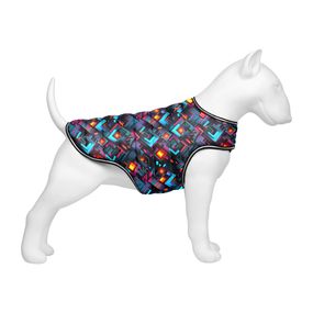 Курточка-накидка для собак WAUDOG Clothes, малюнок "Нескінченні світи", XL, А 47 см, B 68-80 см, С 42-52 см