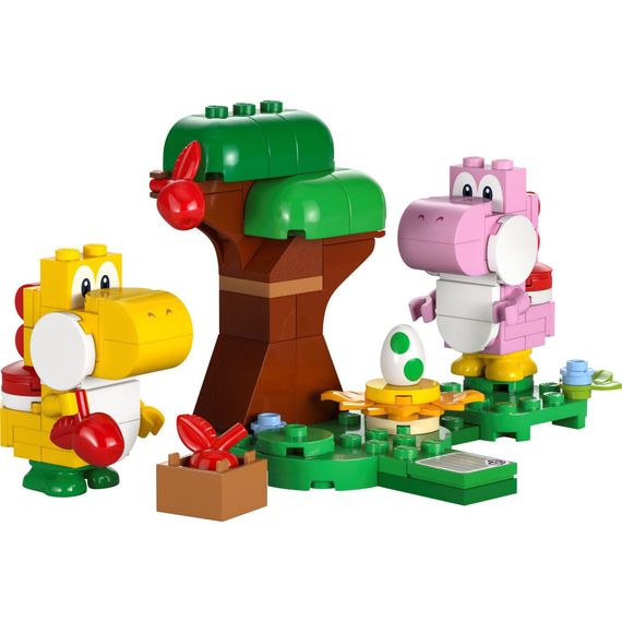 Конструктор LEGO Super Mario Прекрасний ліс Yoshi. Додатковий набір (71428) | Зображення 1
