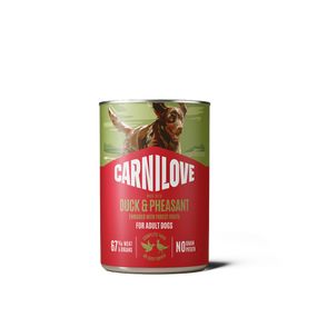 Корм вологий Carnilove Duck &amp; Pheasant д/собак паштет качка і фазан 400 г