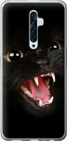 Чехол на Oppo Reno 2Z Чёрная кошка "932u-1867-17620"