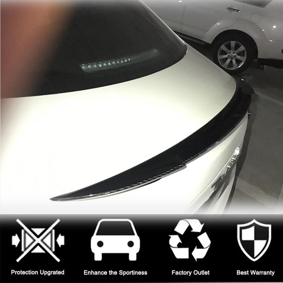 Спойлер V2 (Карбон) для Maserati Ghibli 2013-2023 рр | Зображення 2