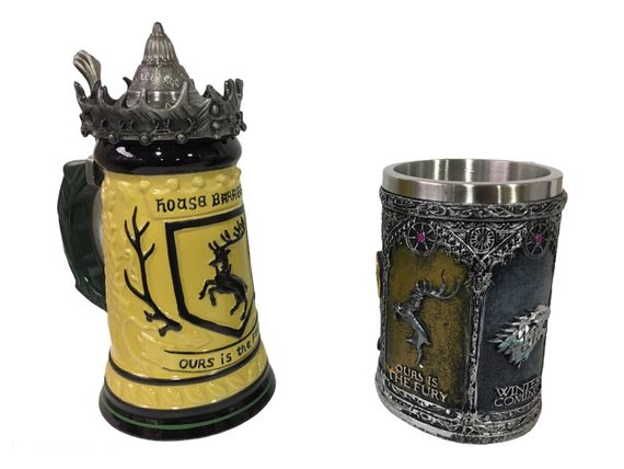 Подарочный набор Кружка Game Of Thrones House Герб Баратеонов Игра Престолов и Кружка Winter Coming | Зображення 3