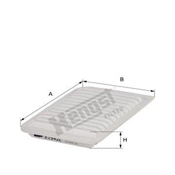 Фильтр воздушный Suzuki Swift 1.2i 17-, Hengst, E1542L,