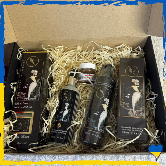 Подарунковий набір жіночий Haute Fragrance Company Devils Intrigue Collection 4в1 | Зображення 1