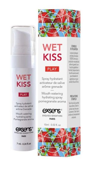 Спрей для посилення слиновиділення EXSENS Wet Kiss Pomegranate 15 мл Sex Aura