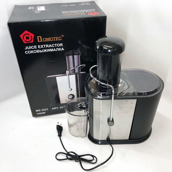 Соковитискач Domotec EF-852 MS-5221 1000W | Зображення 3