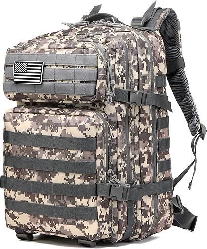 Тактичний рюкзак IdealForce 45L MOLLE – військовий, водостійкий, міцний рюкзак для ЗСУ, туризму, тривожної валізи та щоденного вик | Зображення 3