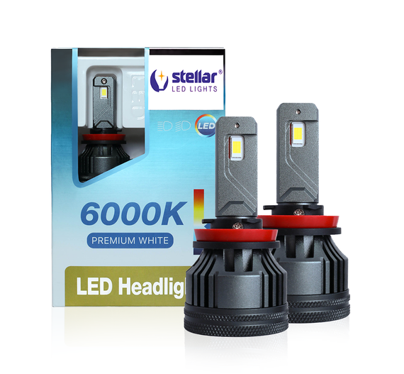 LED автолампи H11 STELLAR M65 Pro 65W 6000K 12–30V CANBUS EMC (комплект 2 шт.) | Зображення 6