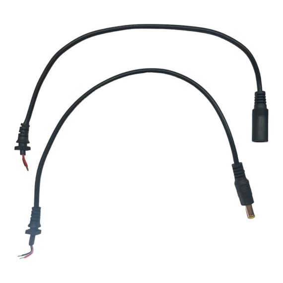 Разъемы питания "папа+мама" 5.5*2.5мм с кабелем 25см для ИБП (UPS)