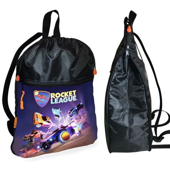 Школьный рюкзак детский Rocket League + Сумка для обуви спортивной формы рюкзак-мешок мальчику (01921) | Зображення 1
