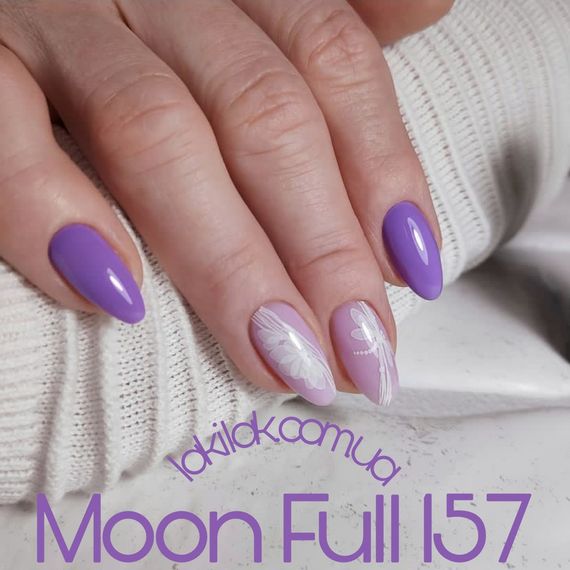 Гель-лак Moon Full №157 гліцинія 8мл