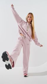 Костюм світшот+штани для дівчинки Dinomin 0029 146 см Рожевий shop (2000999162725)