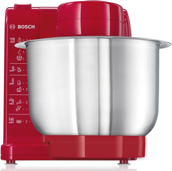 Кухонний комбайн Bosch MUM44R2A з м'ясорубкою, 500 Вт, чаша 3.9 л | Зображення 1
