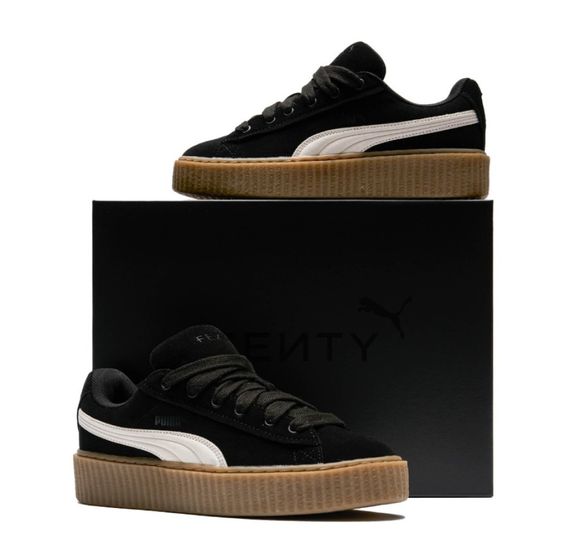 Оригінальні жіночі кросівки Puma Fenty X Creeper Phatty Black 396403-01 | Зображення 4