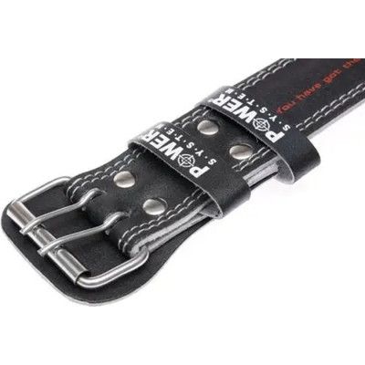 Атлетический пояс Power System PS-3250 Power Basic шкіряний Black M (PS-3250_M_Black) | Зображення 4
