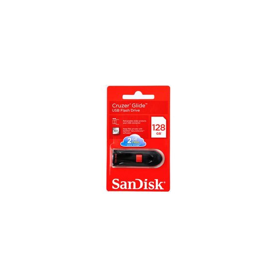 USB флеш накопичувач SanDisk 128Gb Cruzer Glide (SDCZ60-128G-B35) | Зображення 2