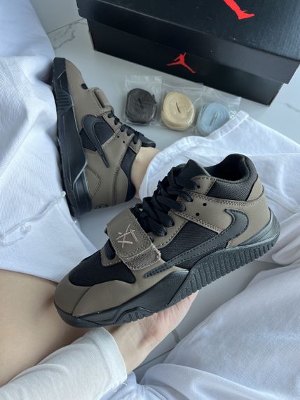 Кросівки Jordan x Trav3is Sco3tt Cut The Check Jumpman Jack Dark Mocha, В'єтнам 2059 40 | Зображення 6