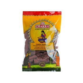 Перець чилі сушений Chakra Червоний довгий перець (без стебла) 100г 8904064632608