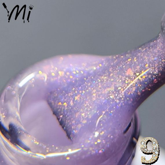 Жидкий полигель Мі OPAL #9 лаванда с шиммером 8мл | Зображення 1