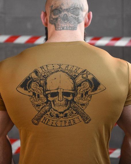 Тактична футболка потоотводящая SABUR ВІКІНГ КАЙОТ ВТ6793 | Зображення 3