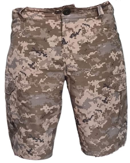 Шорты тактические Tactic4Profi Комбат саржа зеленый пиксель XL