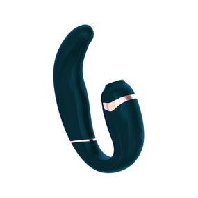 Пульсатор із вакуумною стимуляцією клітора Adrien Lastic My G (Teal) sexstyle