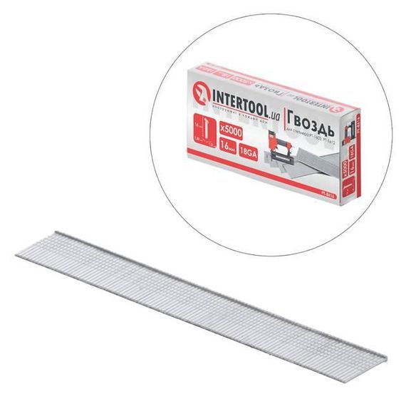 Гвозд для степлера INTERTOOL PT-86161