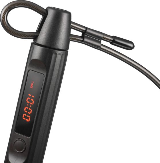 Розумна скакалка Gymtek Smart з дисплеєм і Bluetooth чорна | Зображення 3