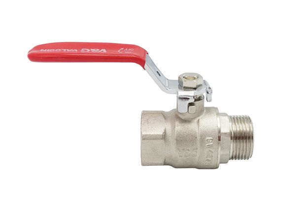 Кран кульовий Valogin Optima 3/4" ВЗ червона ручка VG-101202 1/12 шт | Зображення 1
