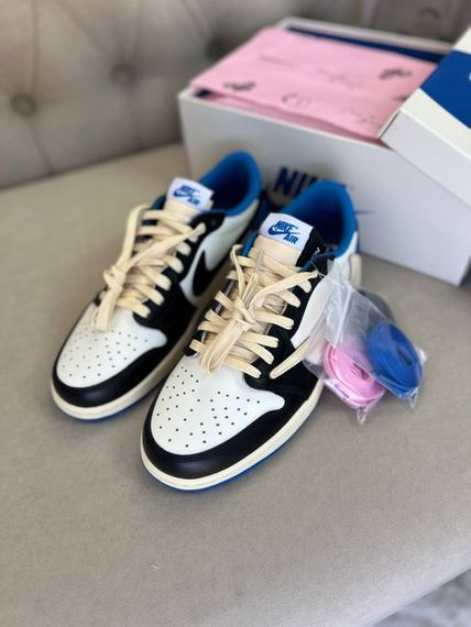 Кросівки Nike air Jordan 1 Low Fragment x Travis Scott ob429 | Зображення 1
