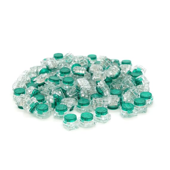 Скотч-лок ізольований з гелем тип К5 (100шт) Q100, Green | Зображення 1