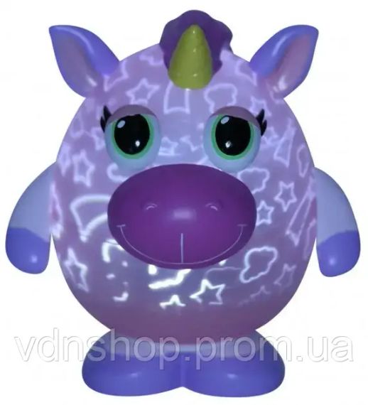 Светильник-проектор Playbrites Единорог | Оригинальный светильник в детскую | Ночник детский беспроводной | Зображення 2