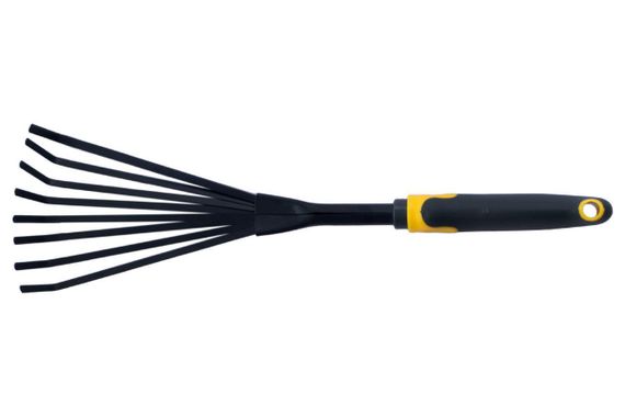 Граблі віялові з прогумованою ручкою СИЛА 5505251 | Зображення 1