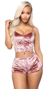 Сексуальный комплект из мраморного велюра (размер XL)