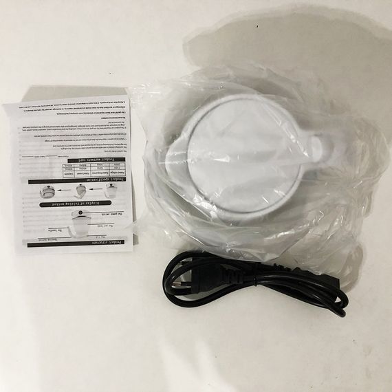 Электрочайник складной Travel Folding 600 мл, Хороший электрический чайник. UG-143 Цвет: белый